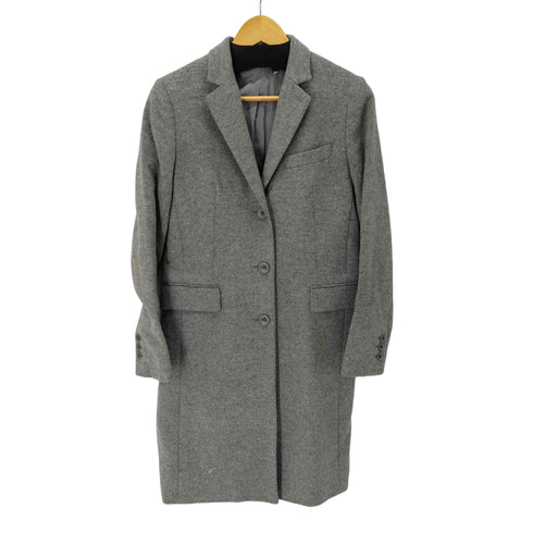 スーツカンパニー THE SUIT COMPANY she シングルボタン ウールチェスターコート レディース  EA